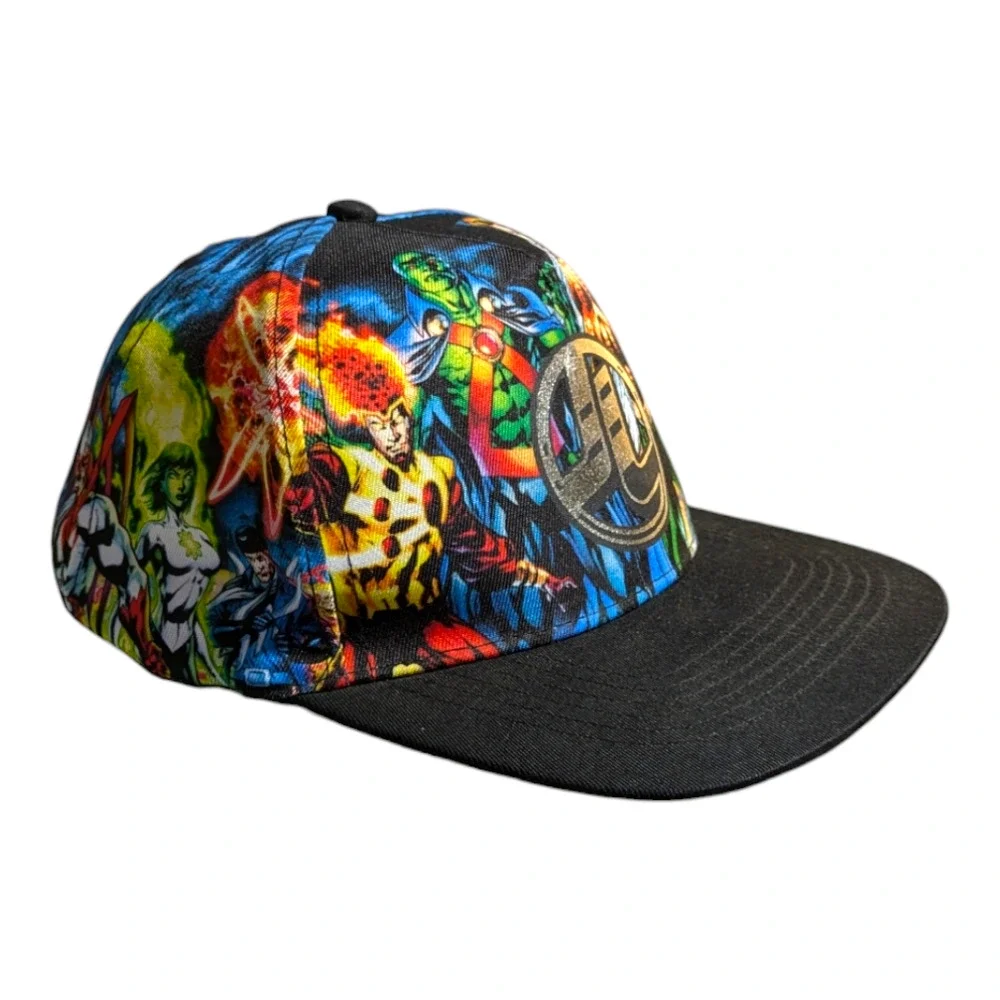 The Justice League Cap - Snap Back - Boys Blue Captain America Avengers